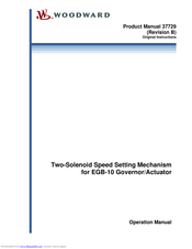 Woodward EGB-10 Operation Manual