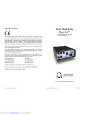 Chroma Magic Box EtherSwitch 7F Quick Start Manual