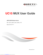 Quectel UC15 MUX User Manual