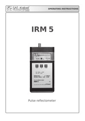 SAT-Kabel IRM 5 Operating Instructions Manual