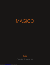 Magico M6 Owner's Manual