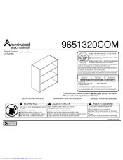 Ameriwood 9651320COM Manual