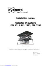 vogel's PPL 3535 Installation Manual