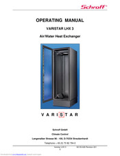 schroff VARISTAR LHX 3 Operating Manual