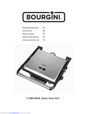 Bourgini 11.2003.00.00 Instructions Manual