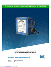 RMG ENCO08-M Operating Instructions Manual