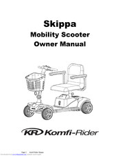 KOMFI-RIDER Skippa Owner's Manual