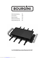 Bourgini 16.1010.00.00 Instructions Manual