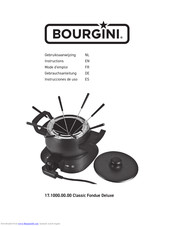 Bourgini 17.1000.00.00 Instructions Manual