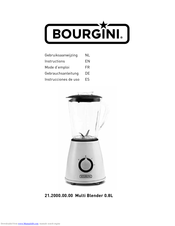 Bourgini 21.2000.00.00 Instructions Manual