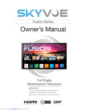 skyvoe Fusion Series Owner's Manual