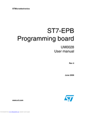 STMicroelectronics ST7-EPB User Manual