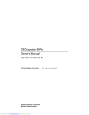 Digital Equipment DECrepeater 90FA Owner's Manual