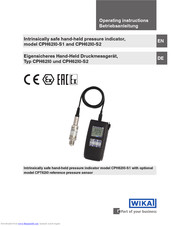 WIKA CPH62I0-S1 Operating Instructions Manual