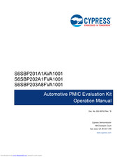 Cypress S6SBP201A1AVA1001 Operating Manual