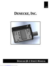 DENECKE JB-1 User Manual
