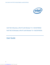 Intel NUC 8 Enthusiast User Manual