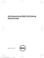 dell S6010-ON Getting Started Manual