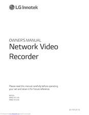 LG Innotek RNRZ-B510A Owner's Manual
