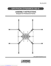 Gryphon Dynamics GD-8 Assembly & Instruction Manual