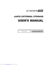 Syscom Video DS-104R Instruction Manual