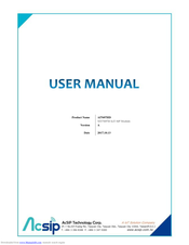 AcSiP AI7697HD User Manual
