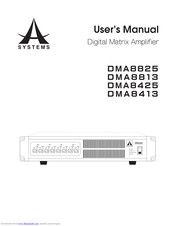 Asystems DMA8813 User Manual