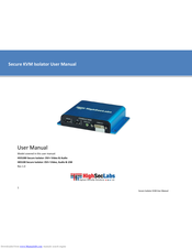 HighSecLabs HVS100 User Manual