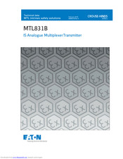 Eaton MTL831B Manual