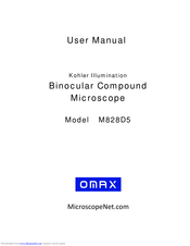 Omax M828D5 User Manual