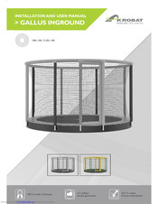 Akrobat GALLUS INGROUND Installation And User Manual