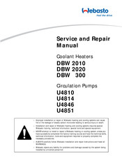 Webasto DBW 300 Service And Repair Manual