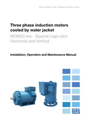 WEG WGM20 Series Installation, Operation & Manintenance Manual