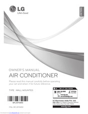 LG MFL39754850 Owner's Manual