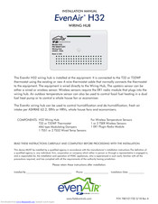 Field Controls EvenAir H32 Installation Manual
