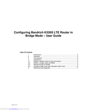 Bandrich K530S User Manual