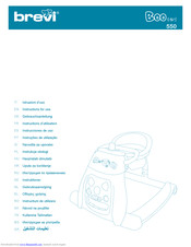 Brevi Boo 4 in 1 550 Instructions For Use Manual