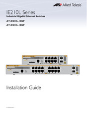 Allied Telesis AT-IE210L-18GP Installation Manual