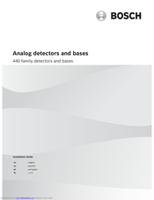 Bosch FAP-440-DT Installation Manual