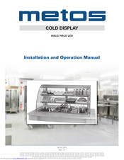Metos HALO Installation And Operation Manual
