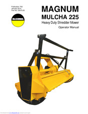 McConnel MAGNUM MULCHA 225 Operator's Manual