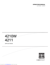 YSI 4210W Operation Manual