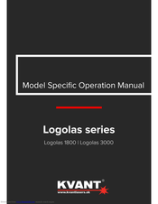 KVANT Logolas 1800 Operation Manual