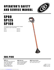 MBW SP80 Operator's Safety And Service Manual