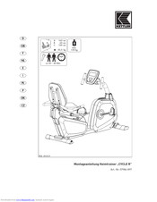 Kettler Cycle R Assembly Instructions Manual