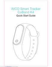 IMCO CoBand K4 Quick Start Manual