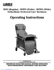 Lumex 565G Operating Instructions Manual