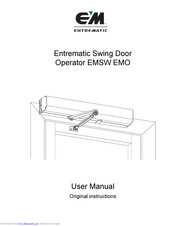 Entrematic EMSW EMO User Manual