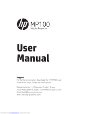 Hp MP100 User Manual