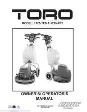 Toro 1725-TES Owner's And Operator's Manual